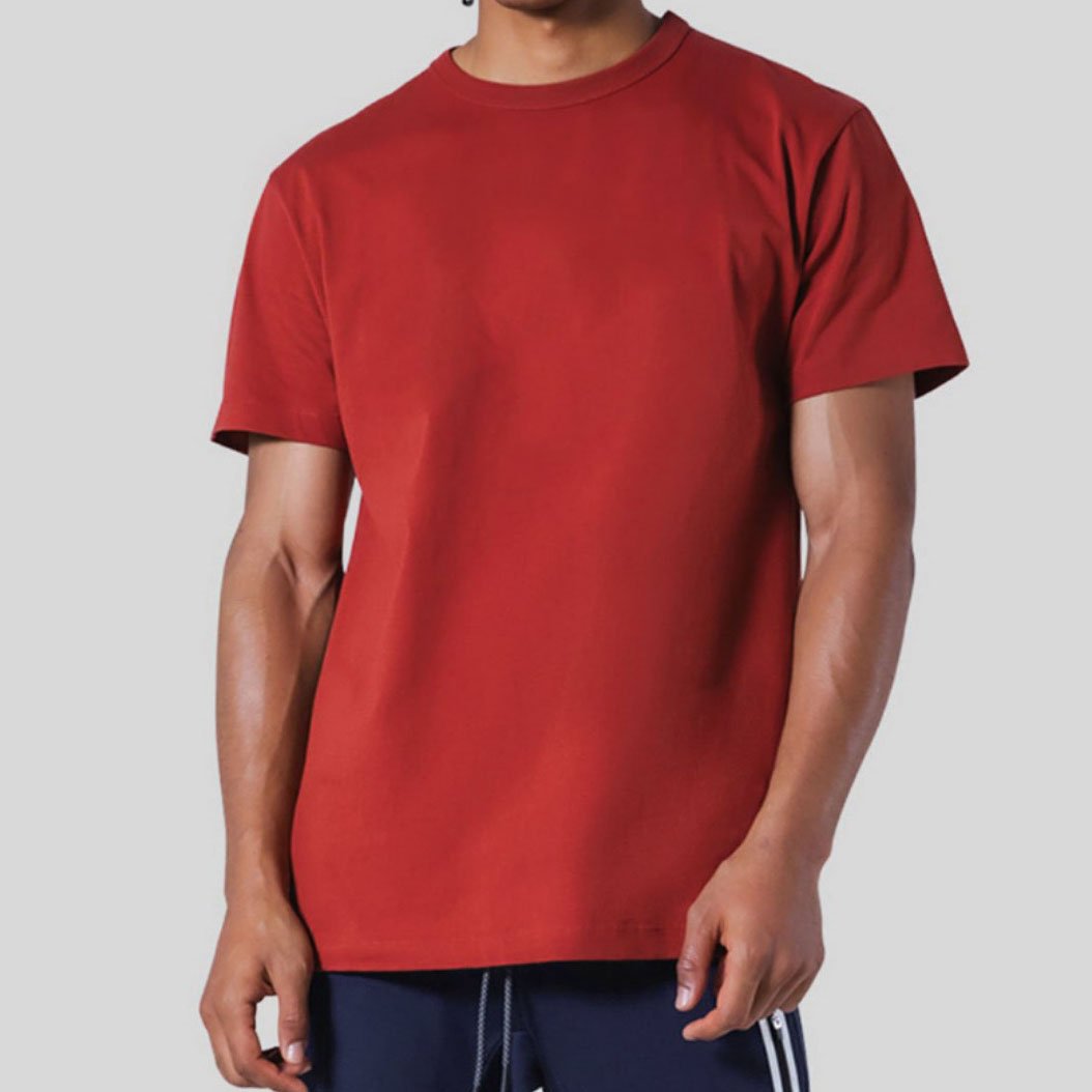 200 GSM cotton mens blank workout gym T Shirts High Quality Casual Quick Dry Plus Size Men's T-shirts