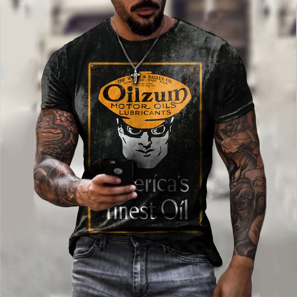 Factory 250 Gsm 100% Cotton T Shirt Heavy Custom Graphic Plain Oversized Plus Size Men's T-shirts