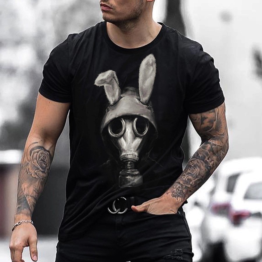 Factory 250 Gsm 100% Cotton T Shirt Heavy Custom Graphic Plain Oversized Plus Size Men's T-shirts