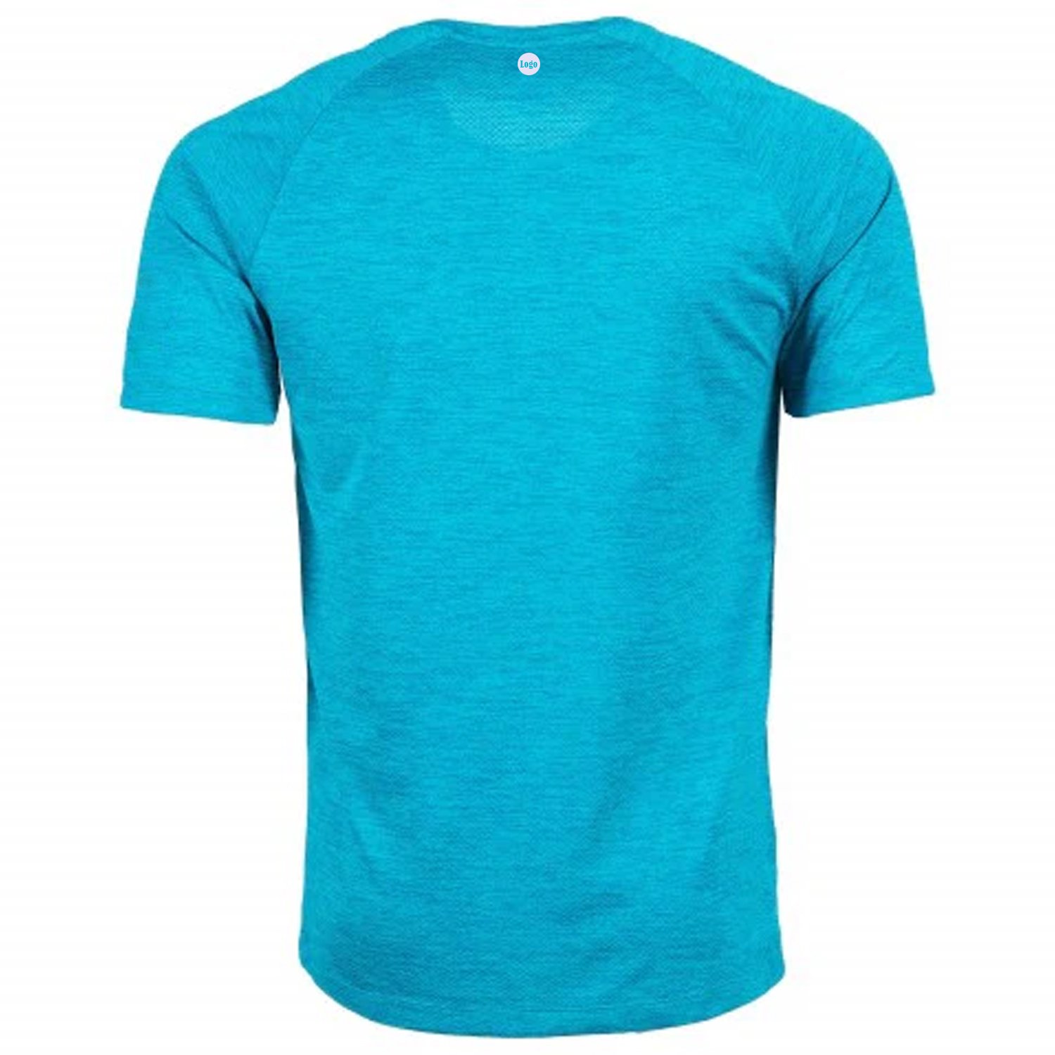 OEM ODM Custom Polyester Elastane Logo Printed Sports Workout Men's T-Shirts Summer Wear Quick Dry Promotional Tee From BD