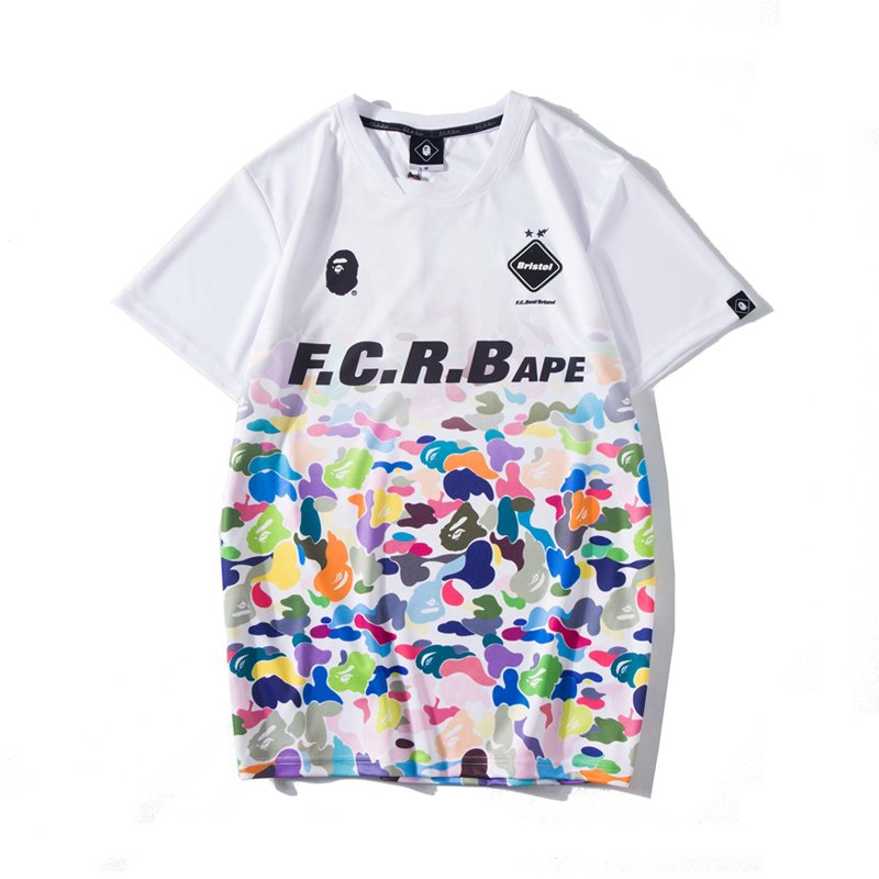 2022 New Summer Ape Head for Bapees T-shirt Men's T-shirts Drop Shoulder Loose T shirt Top Tee Shirts T-shirt Streetwear