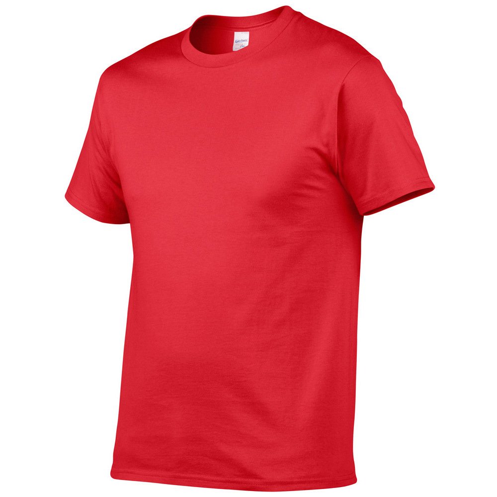 180G Cotton Customized High Quality Men's Clothing Short Sleeve T Shirt Clothes Blank Casual Woven OEM Blank Tshirt Printed 2pcs