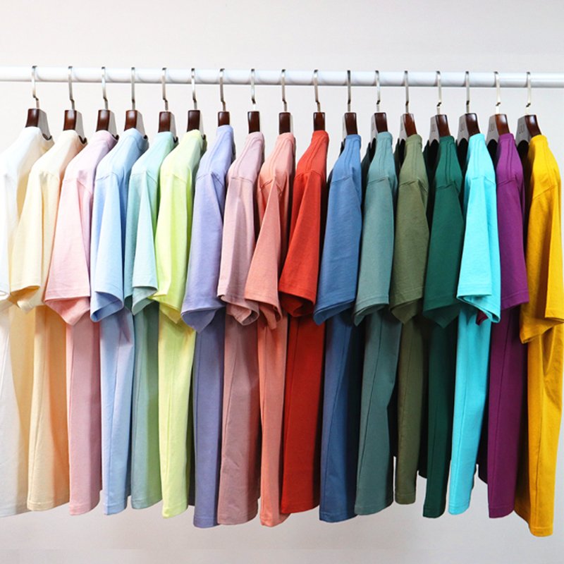 High Quality Cool Youth 220 Grams Custom T Shirts 100% Cotton Blank Plain Men's T-shirts T Shirt