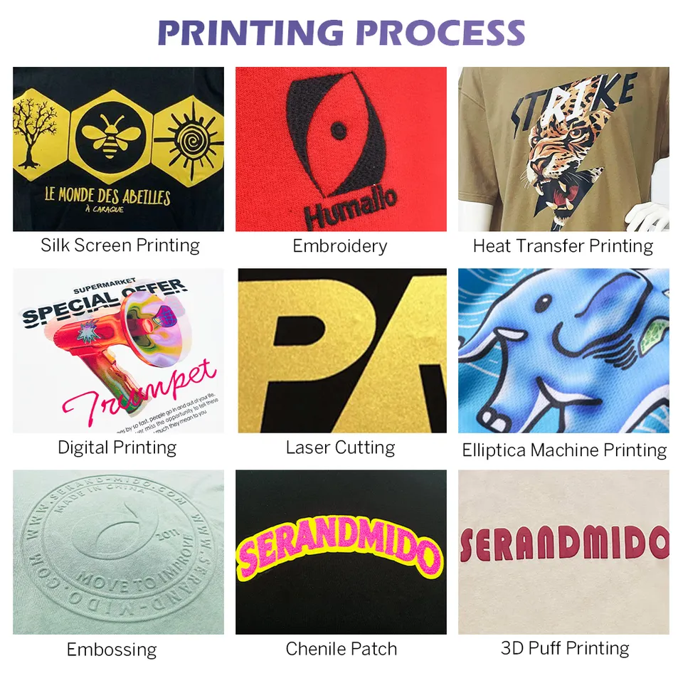 Wholesale Custom Logo 3D Puff Print plain graphic oversized t shirt Foam Screen Printing men's t-shirts