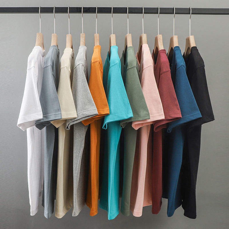 Heavyweight Cotton Tshirt Manufacturer Plain Oversized Printed Embroidered Plain Tee plus size men's custom t shirt Pour Hommes