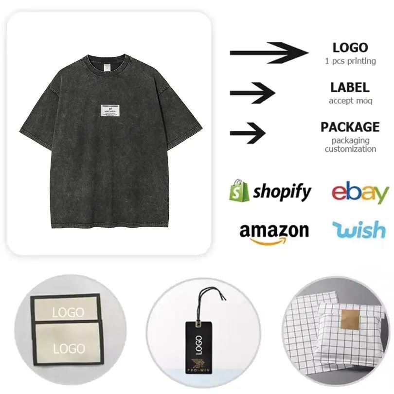 Heavyweight Cotton Tshirt Manufacturer Plain Oversized Printed Embroidered Plain Tee plus size men's custom t shirt Pour Hommes