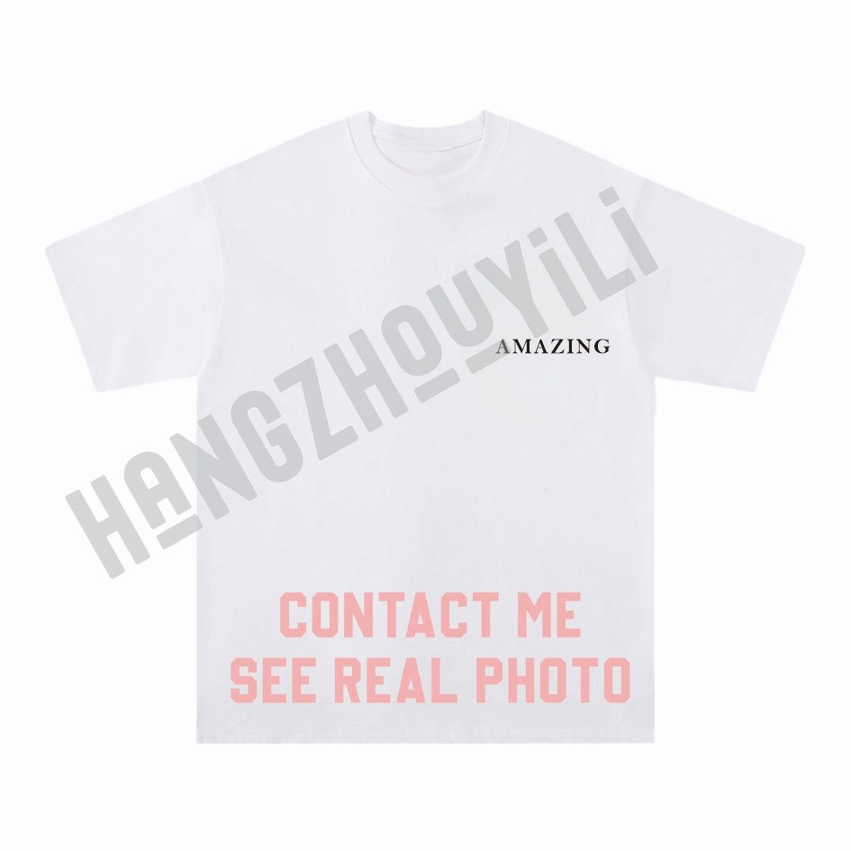 2024 1:1 High Quality Original Designer Famous Brand Men Oversize T-shirt Plus Size Designer Amazing T-shirt