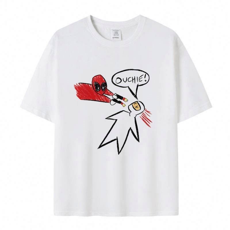 100% Cotton Men's Round Neck T-shirt Inventory New Design Fashion Printing Men's T-shirt High Quality Men's T-shirt