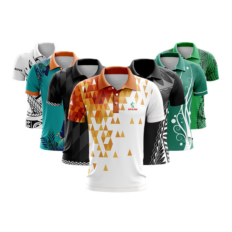 Wholesale Customized 100% Polyester Aborigines Polo Shirts Quick Dry Breathable Indigenous Sublimated Plus Size Men's T-Shirts