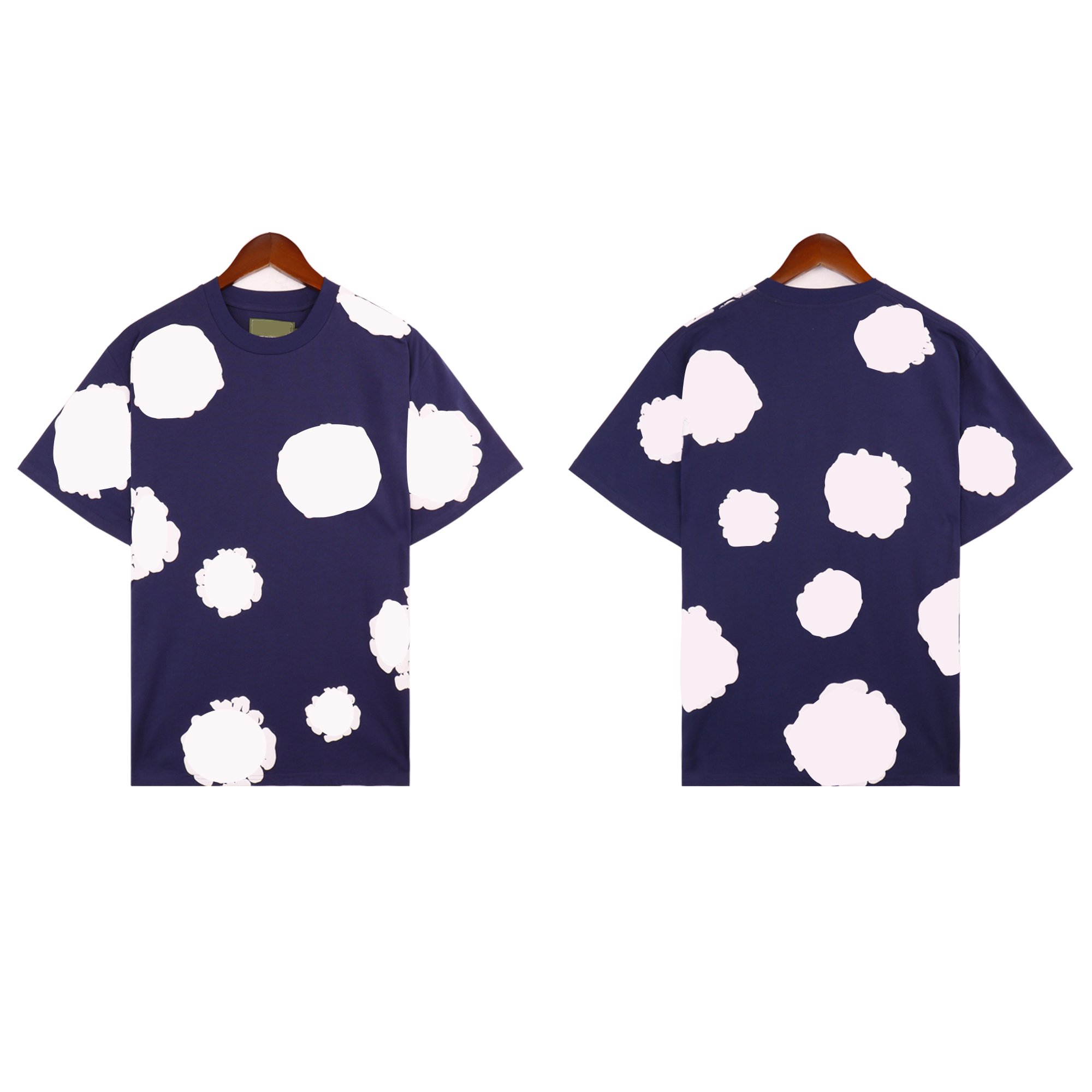 Wholesale clothing Style Clothing Men's T Shirt Puff Printing Customized Logo T Shirt