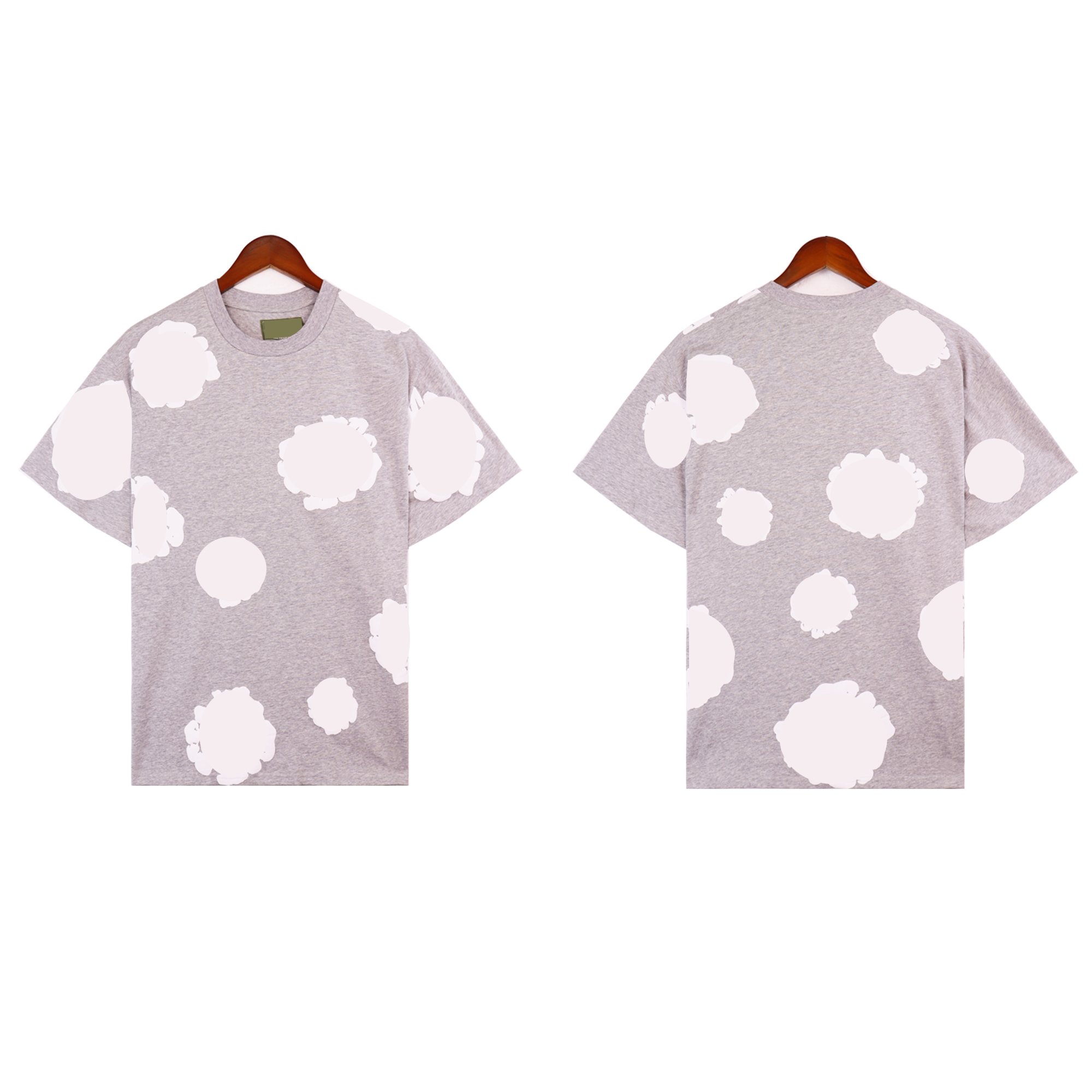 Wholesale clothing Style Clothing Men's T Shirt Puff Printing Customized Logo T Shirt