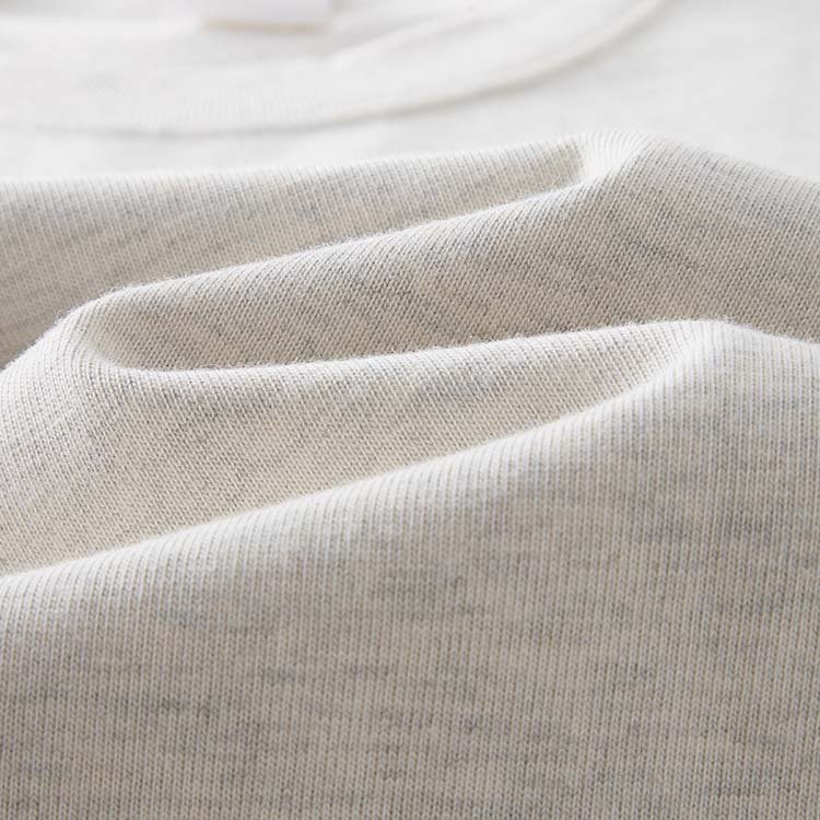 2024 summer pure cotton men's t-shirt short sleeve solid color clothing tops t-shirt men's clothing