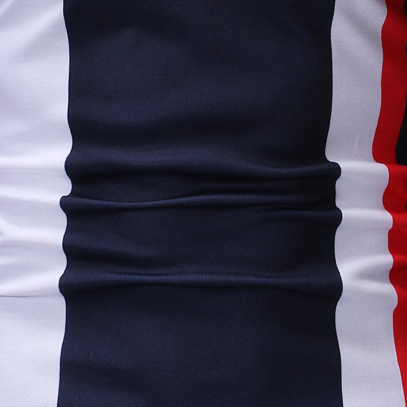 Custom Logo Factory Wholesale Summer Short Sleeve Stripe Polo T-shirt Sports Men's T-shirt