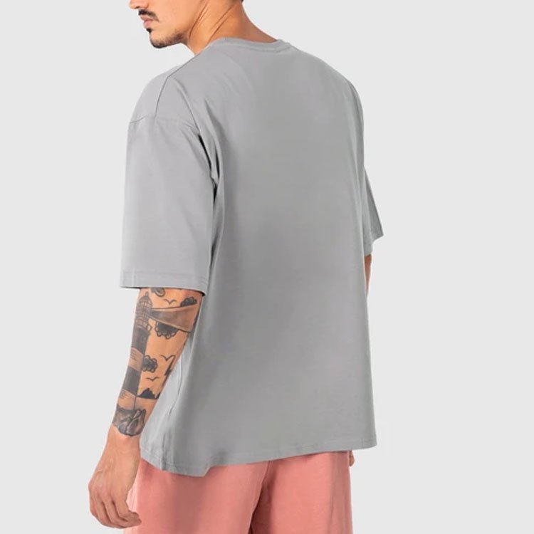 Top Quality OEM Logo Wholesales Summer T-Shirt Men Gym Workout Soft Cotton Comfortable T-Shirt for Men