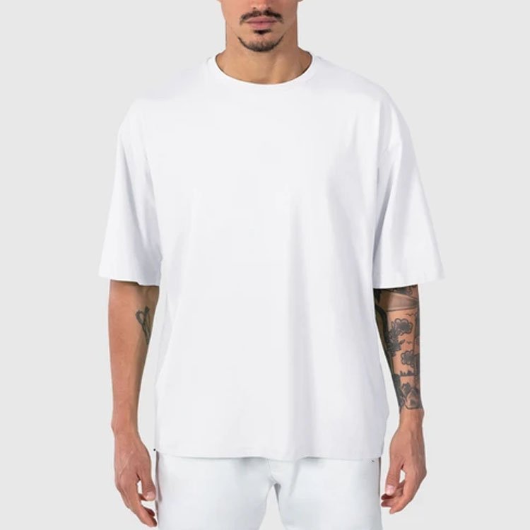 Top Quality OEM Logo Wholesales Summer T-Shirt Men Gym Workout Soft Cotton Comfortable T-Shirt for Men