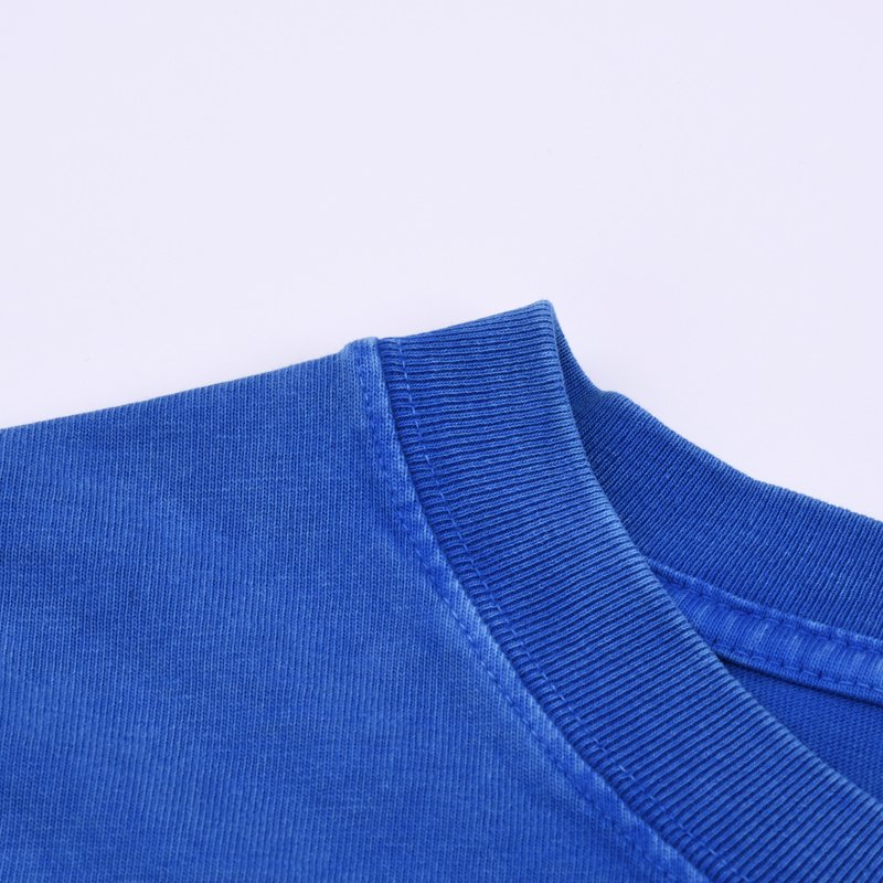 Acid Wash T Shirts Blank 100%cotton High Quality Heavyweight 250gsm Oversized Men's T Shirt Wholesale T Shirts