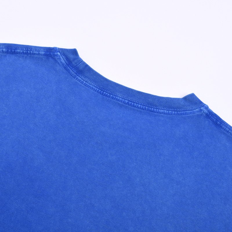 Acid Wash T Shirts Blank 100%cotton High Quality Heavyweight 250gsm Oversized Men's T Shirt Wholesale T Shirts
