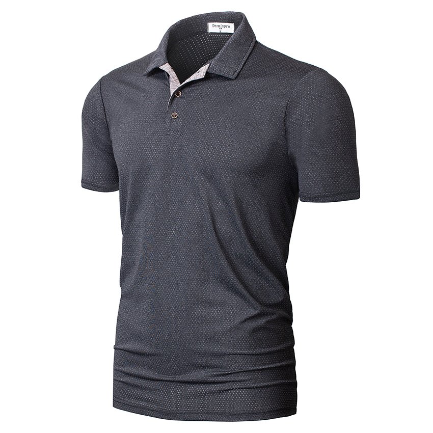 New arrival casual slim fit men short sleeve 100% cotton golf polo t-shirt Hot Sale Custom Quick Dry Breathable Anit-wrinkle