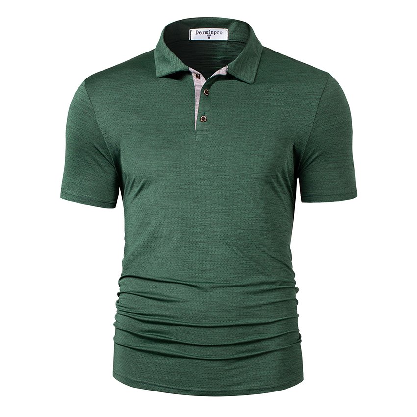 New arrival casual slim fit men short sleeve 100% cotton golf polo t-shirt Hot Sale Custom Quick Dry Breathable Anit-wrinkle