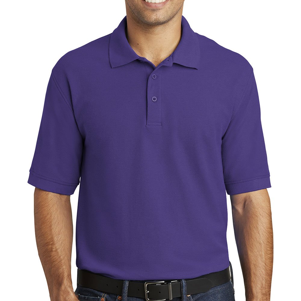2023 New Wholesale Purple Color OEM Cotton Golf Polo Shirt Blank Embroidered High Quality Custom Turtleneck Men's Polo Shirts