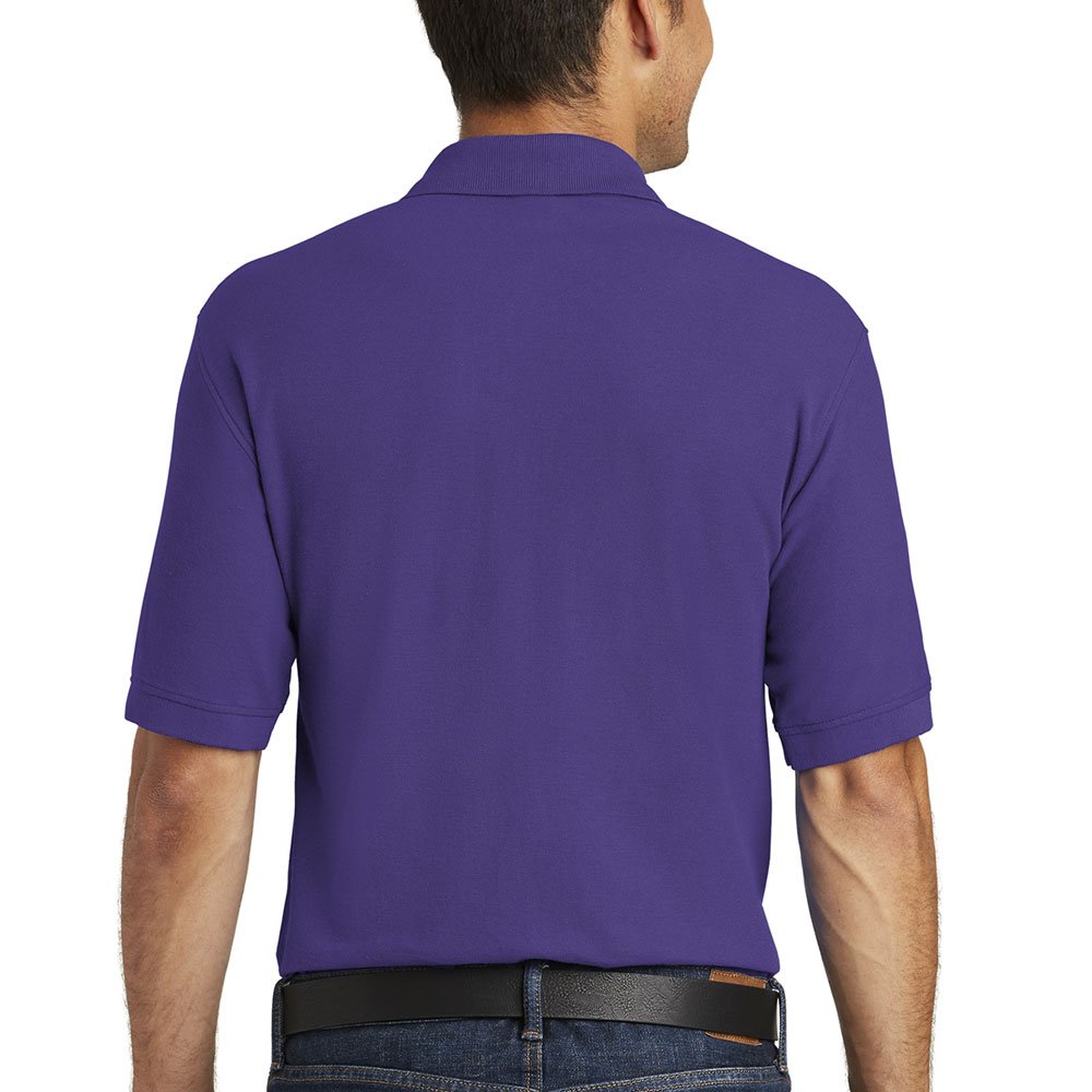 2023 New Wholesale Purple Color OEM Cotton Golf Polo Shirt Blank Embroidered High Quality Custom Turtleneck Men's Polo Shirts