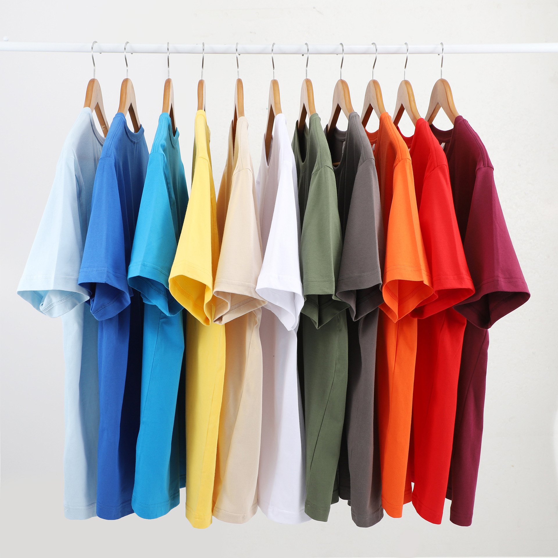 RTS 2022 Round-neck Short Sleeve Gym Oversize 5xl Sport T-shirt Plain Cotton Plus Size Summer Men's T-Shirts