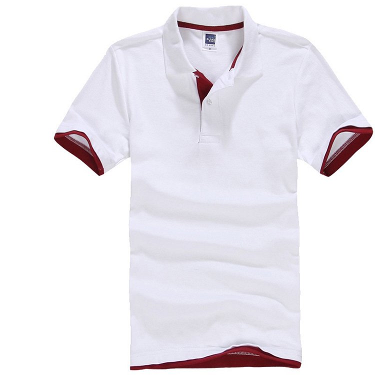 Wholesale Men's T Shirt Polo Cotton Customized Logo Printing Polo Shirts for Men