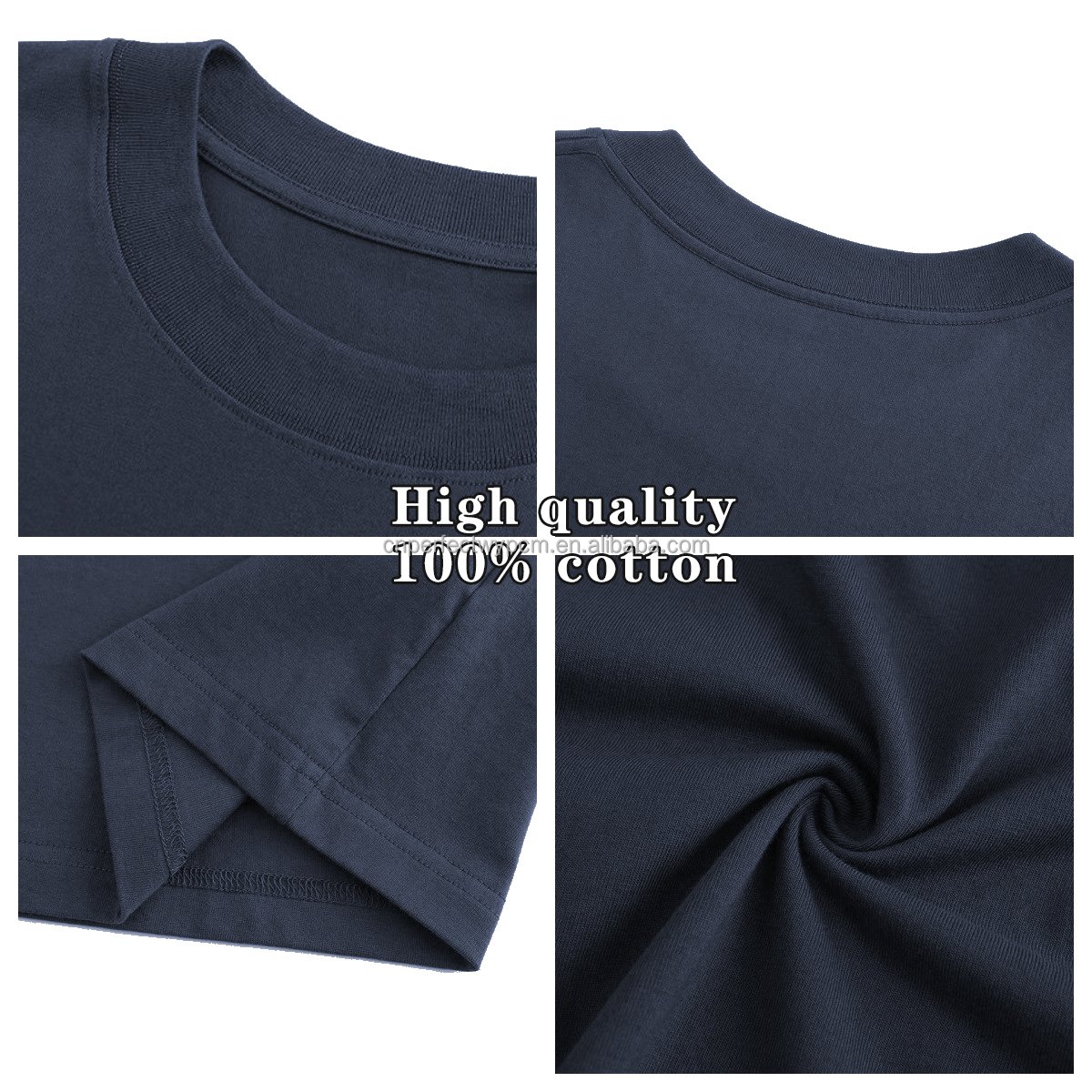 T-Shirt For Men High Quality Casual Blank high quality oversize t-shirts DTG Printing Embroidered Logo Cotton T-Shirt