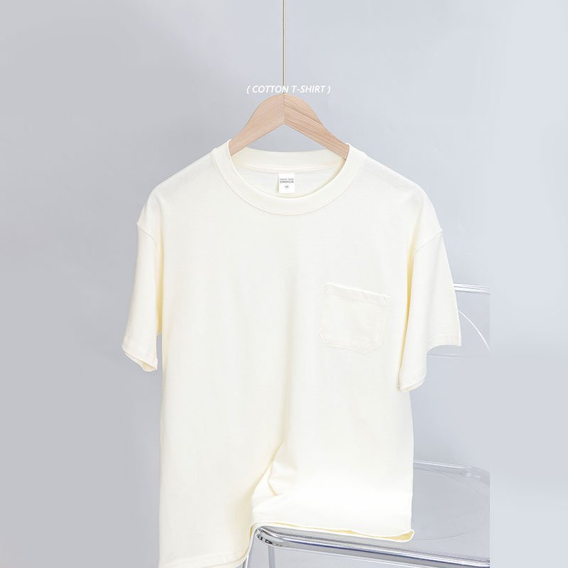 240gsm Luxury High Quality T shirt 100% Cotton Plus Size Men's T-shirts Custom Screen Print Oversized Tshirt Heavyweight T Shirt