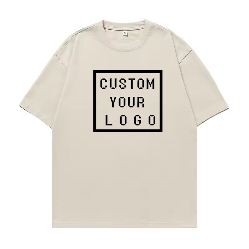 OEM New Design custom Printed Tee wholesale clothes men's t-shirts cotton t shirt 240Gsm weight plain tshirts