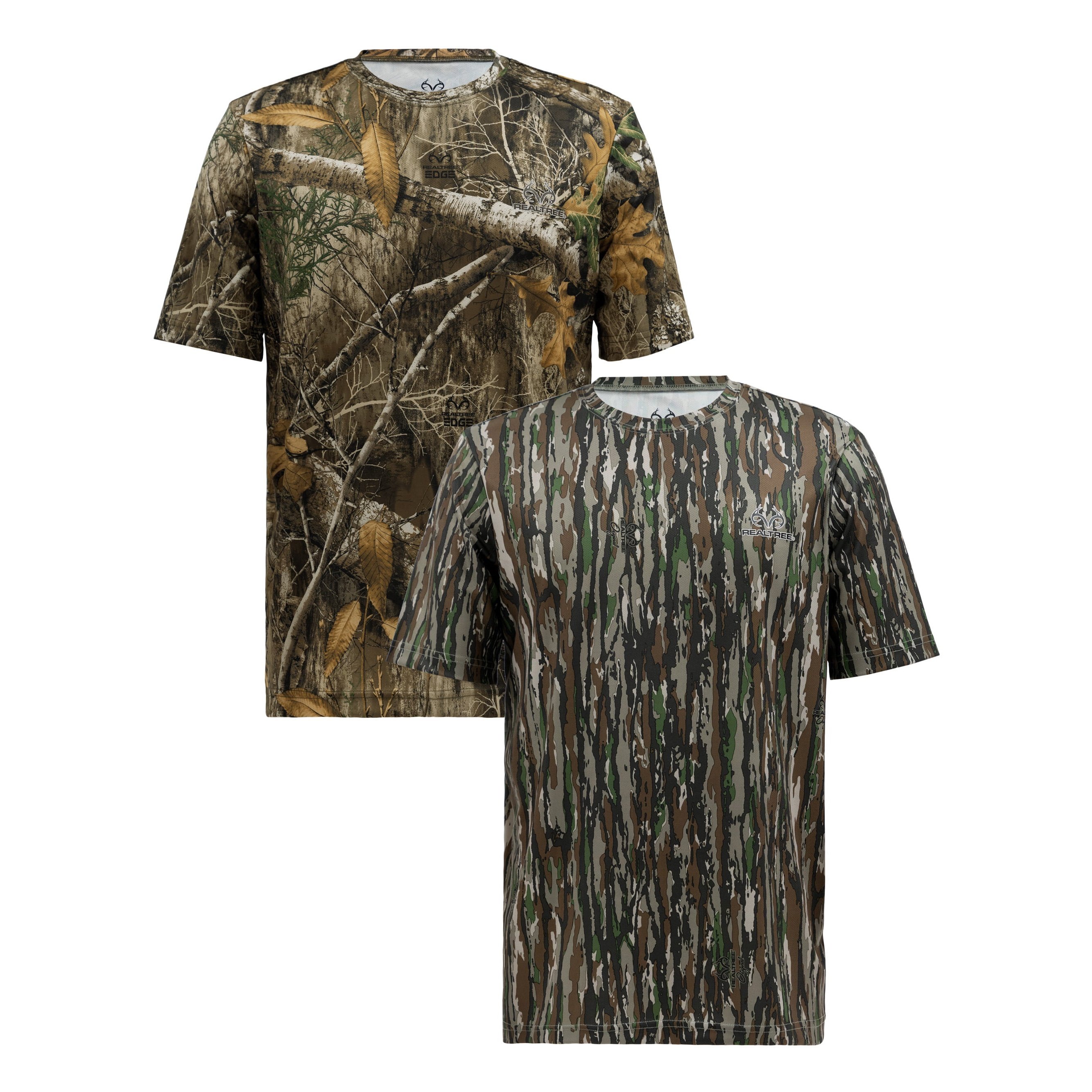 High Quality White And Black Simple Fashion T-shirt Meet Any Condition Jungle Camo Real Tree Print Forest Men's T-Shirts
