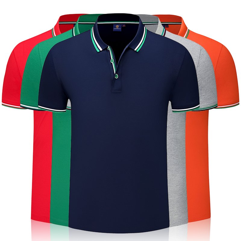 2022 customized high quality polo men's t-shirt sport custom design cotton men's polo shirt embroidery