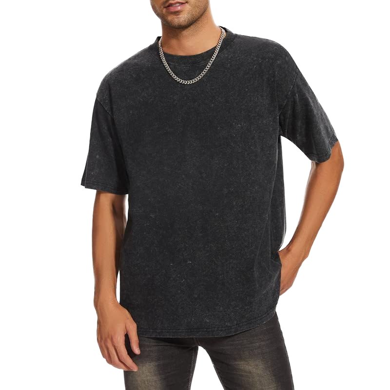 Custom Coloured High Quality 100% Cotton Men's T-Shirts Basic Heavy Casual Short Sleeve with O-Neck Solid Pattern