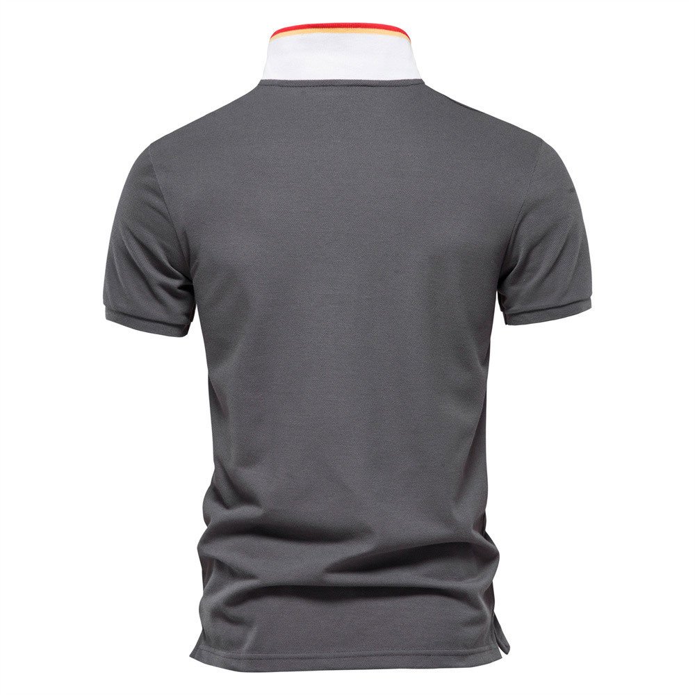 Latest Design Summer Casual Custom Logo Breathable Printed Plus Size Fashion Men Polo t Shirt