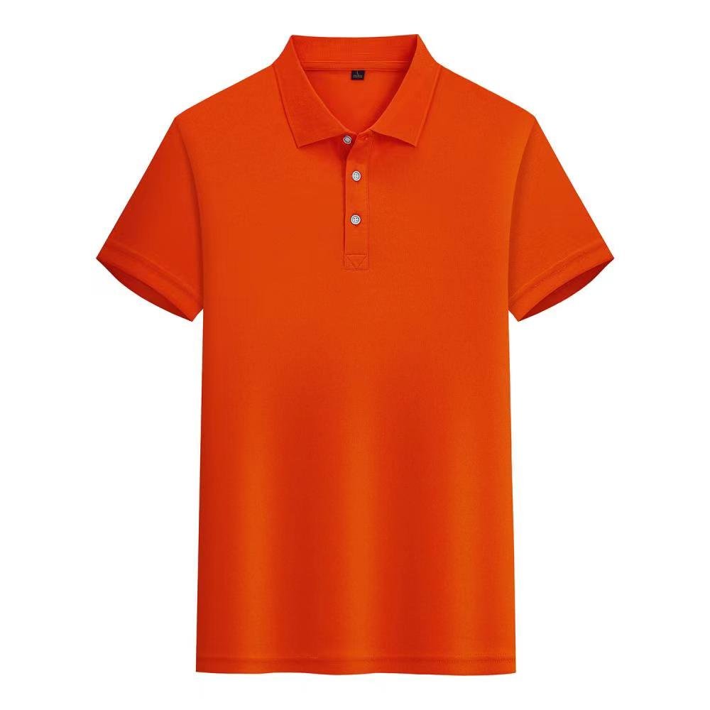 High Quality Custom Embroidery Logo Polyester Cotton Polo T Shirt Company Uniform Short Sleeve Polo Shirts Men's Polo Shirts