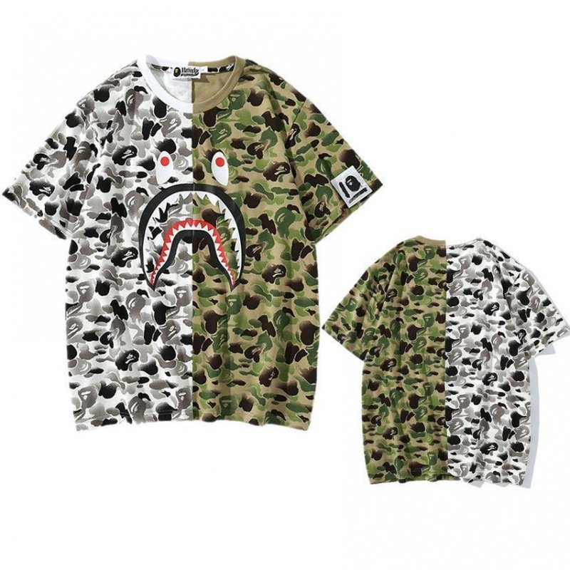2024 New Arrival Cartoon Digital Printed Crew Neck Short Sleeve T-Shirt