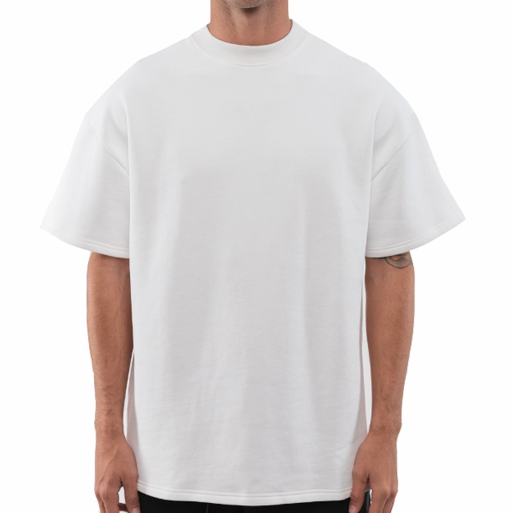 high quality oversize men's t-shirt drop shoulder heavyweight 250 gsm luxury blank heavy cotton tshirt custom streetwear t shirt