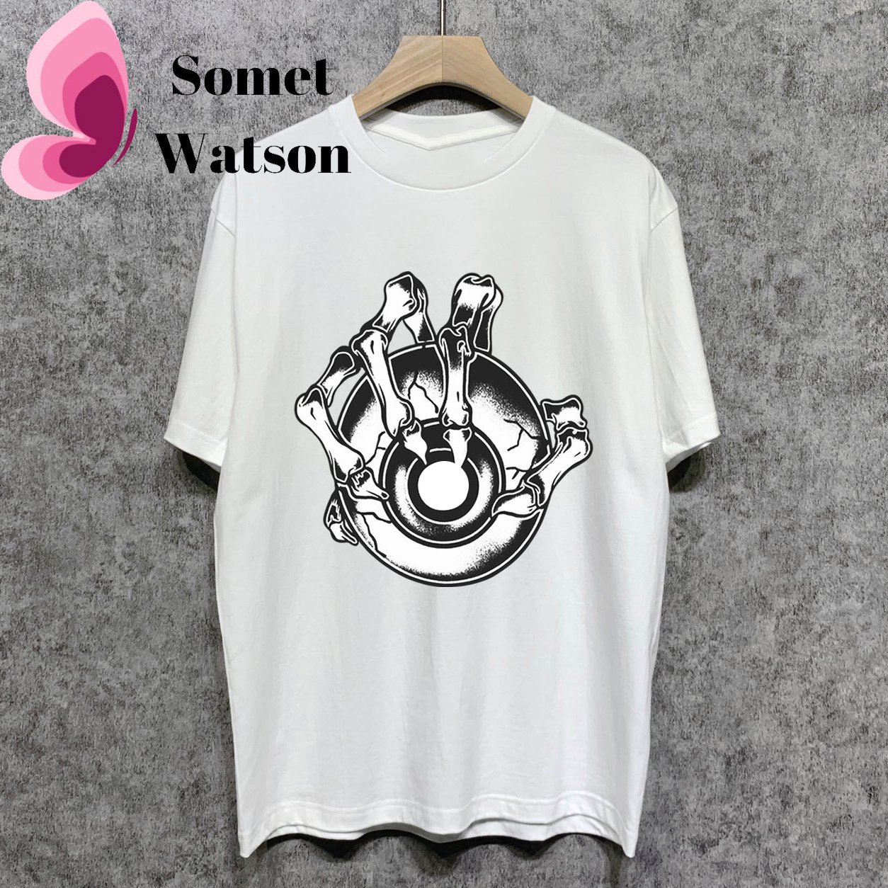 2024 Spider T-shirt carton spider web shape designer T-shirt customized logo hot selling new designs cotton T-shirt
