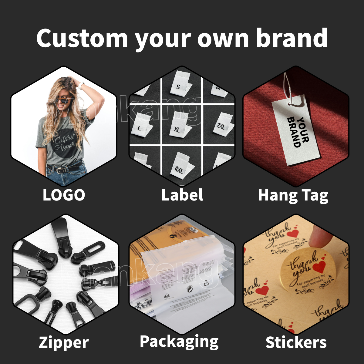 100% Cotton Blank T-Shirt with Zipper Pocket Custom Logo Crew Neck Graphic Men's Solid Color Shirt Loose Men's T-Shirt