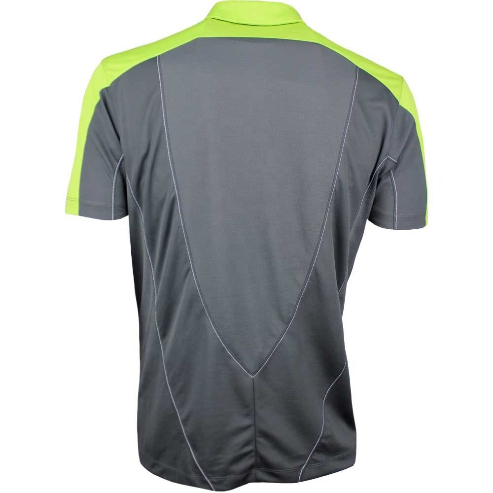 OEM men's plus size t-shirts boys plain grey t shirt with neon green side panels custom logo vintage 100% cotton men tee shirt