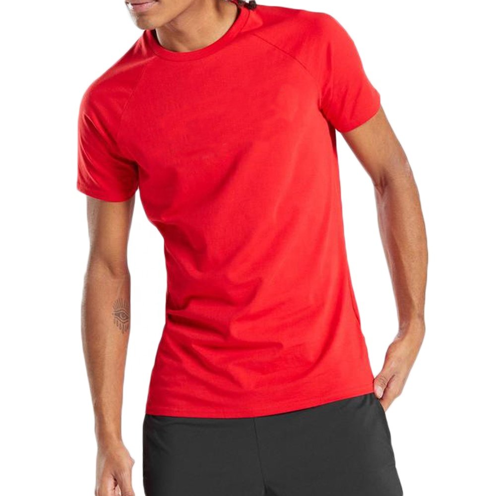 Wholesale ActiveWear Gym Male Jogger Running Quick Dry Sports T shirt Custom Print Fitness Workout Jogging Blank Men's T-shirt