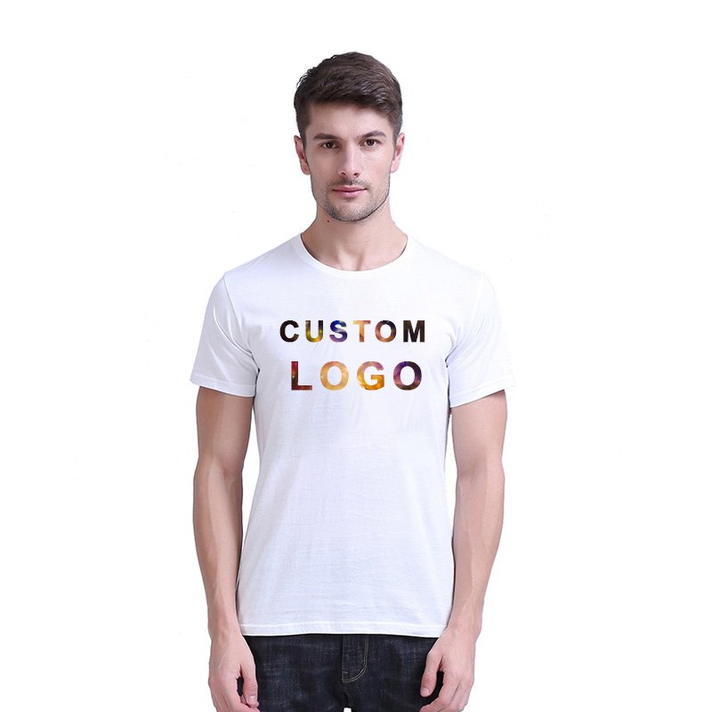 Wholesale custom printing logo tshirt quick dry t shirt polyester sports t-shirts in bulk