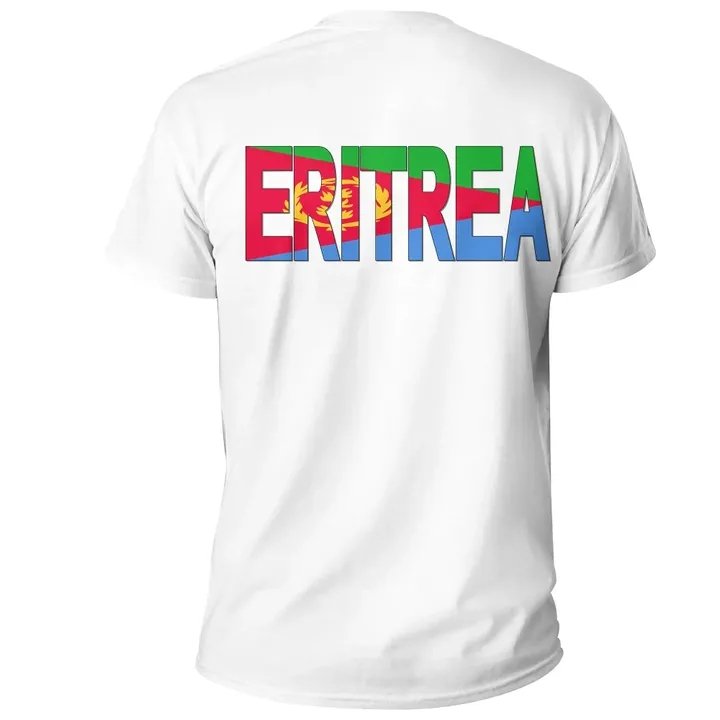 Dropshipping African Eritrea Dashiki Print T Shirt For Men High Quality Polyester Short Sleeve Plain T-shirt Custom T-shirts
