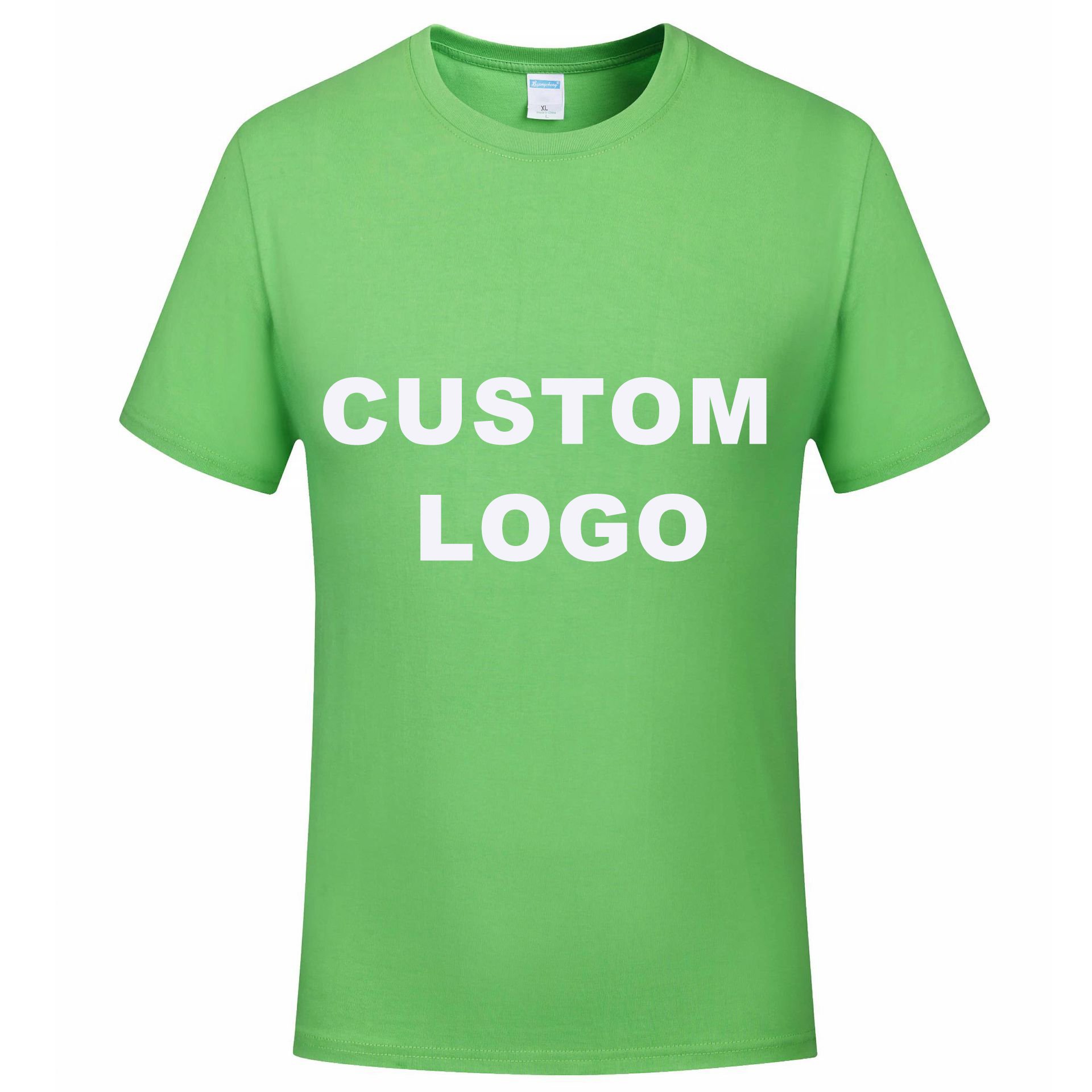 Custom T Shirt Printing Blank T-shirt Cotton Drop Shoulder Plain Polyester Men's T-shirts