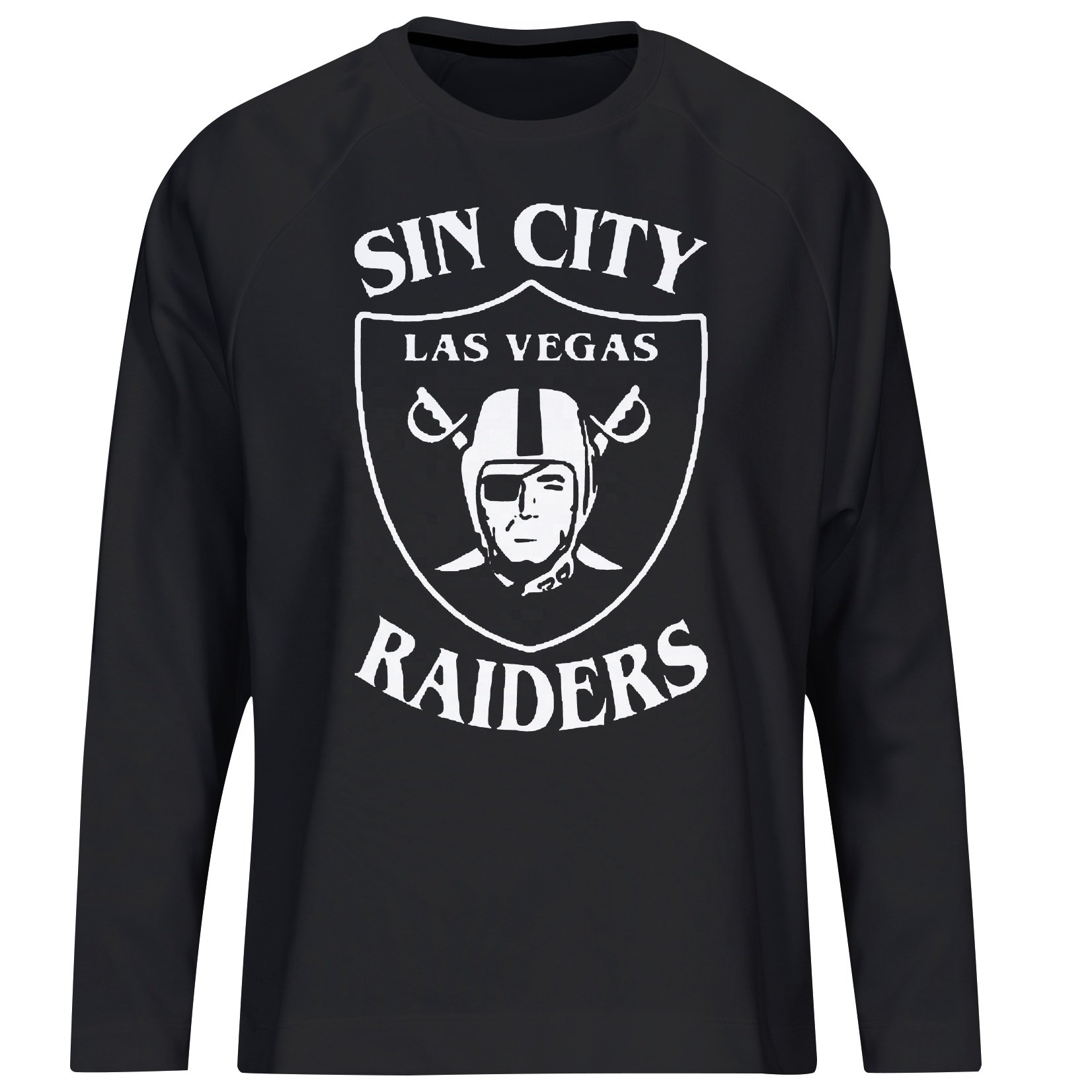 2020 New Arrival Lasvegas Raiders Spring Autumn Casual Unisex T Shirts Custom Men's Long Sleeve T-Shirts O-Neck Tees