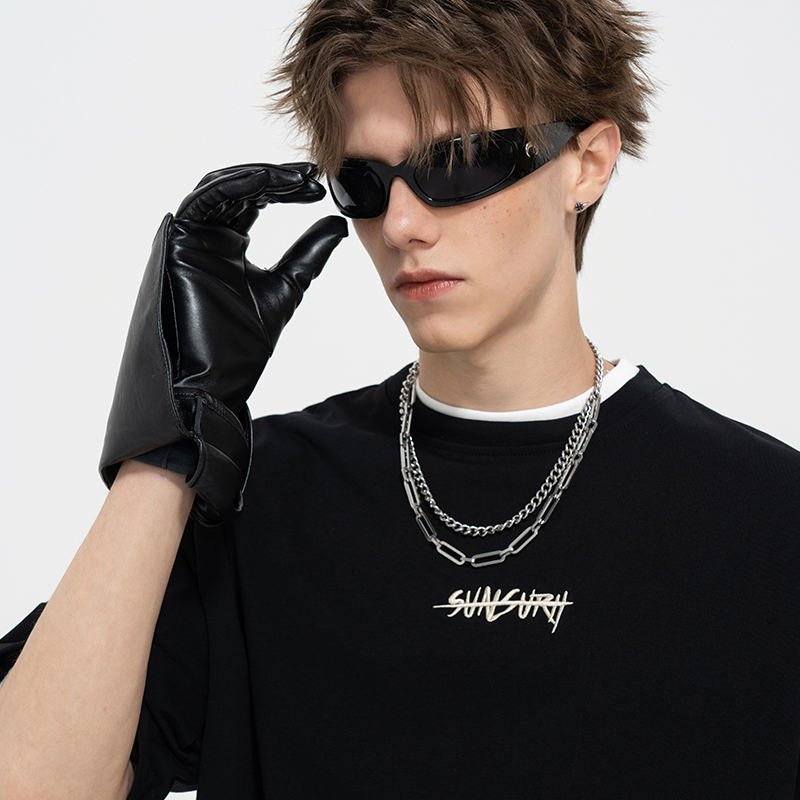 Factory Quality Wholesale Loose Drop Shoulder Streetwear Blank Oversized Crew Neck Plain Men's T-Shirts