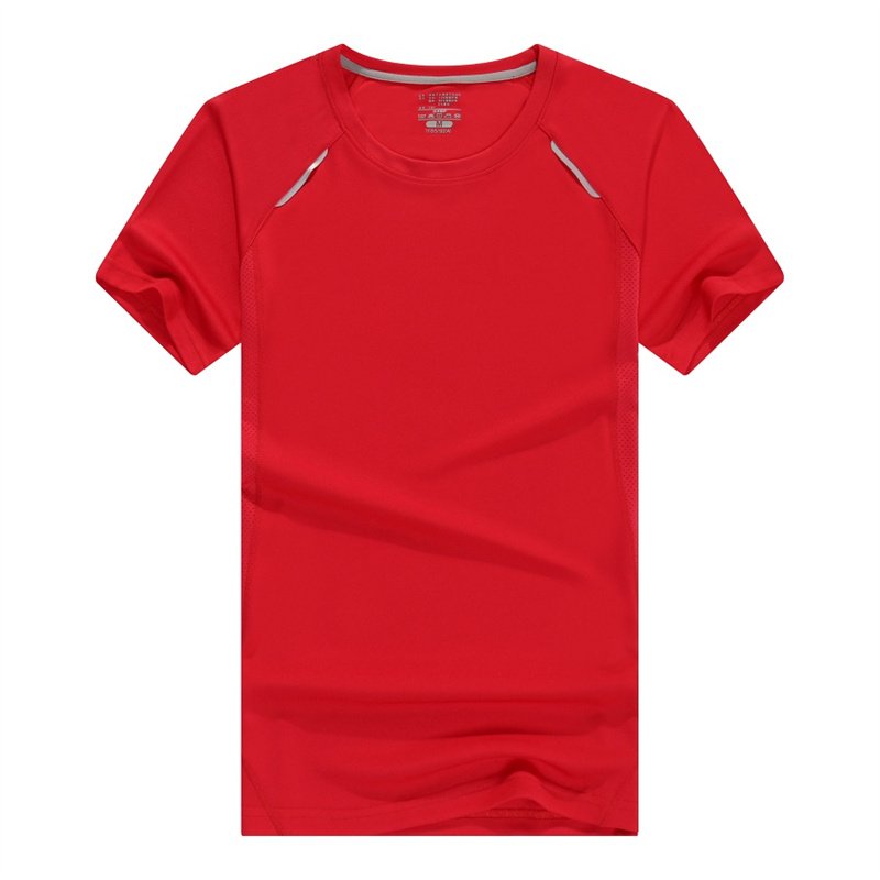 Wholesale Men s sport quick-dry clothing custom printed t-shirt with printed pattern polyester short-sleeved t-shirt