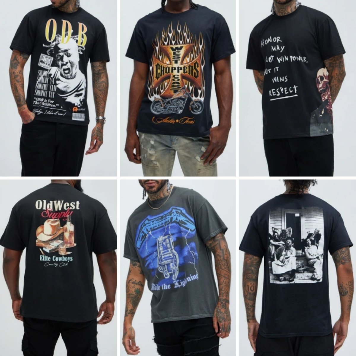 Clearance 2024 High quality Printed Fashion Designer T-shirt for Men's Casual Loose Printed T-shirt Random Delivery