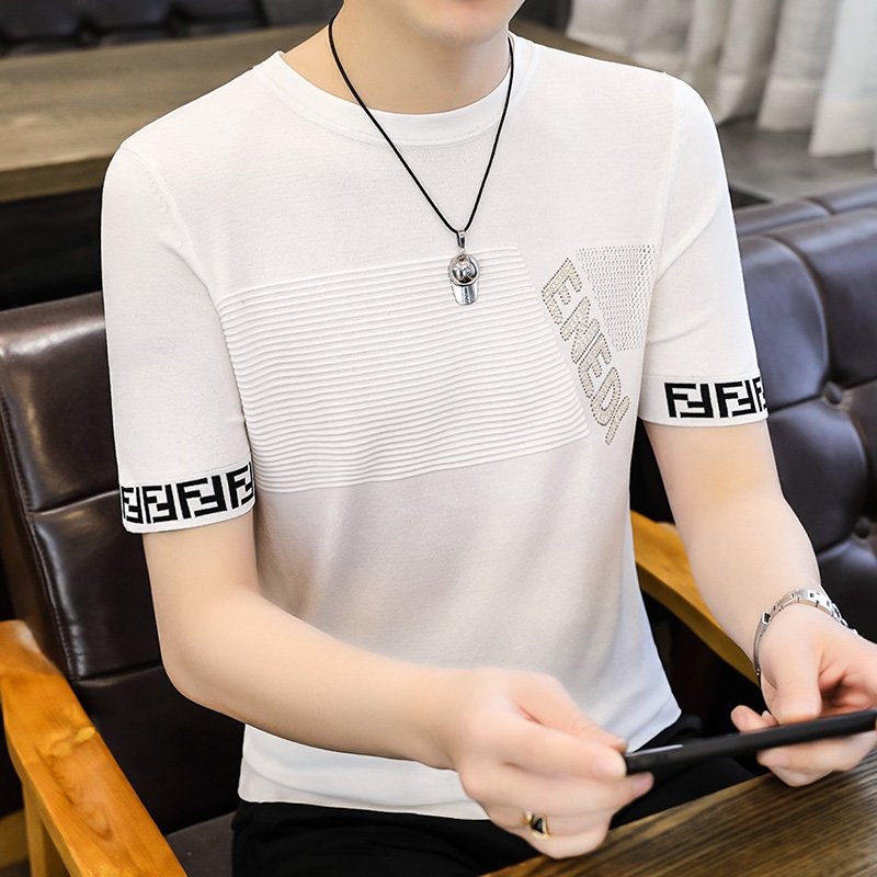 Fashion brand funny men's t shirts 2023 streetwear shirt graphic design dtg printing loose couple Vlones T-shirts for men