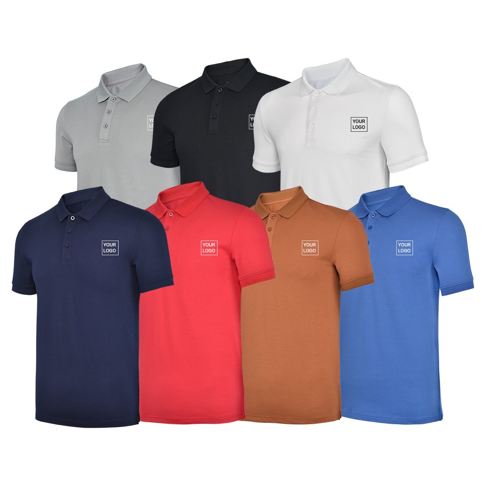 Reliable Quality Spandex Sublimation Polo Shirt With Custom Design for golf apparel wholesale
